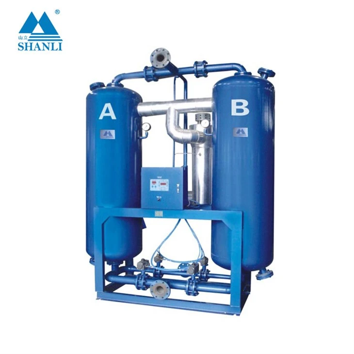 Blower Purge Heated Regeneration Desiccant Air Dryer