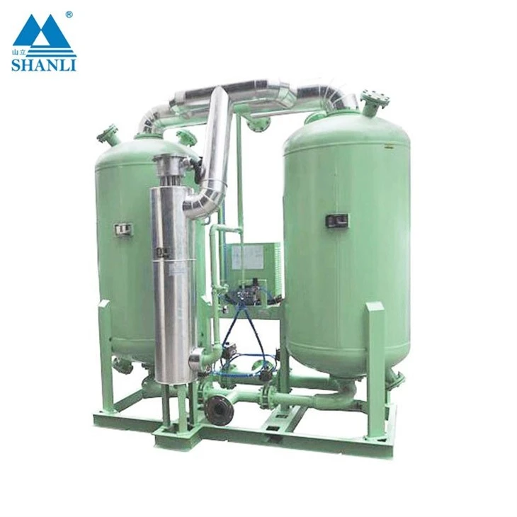 Blower Purge Heated Regeneration Desiccant Air Dryer
